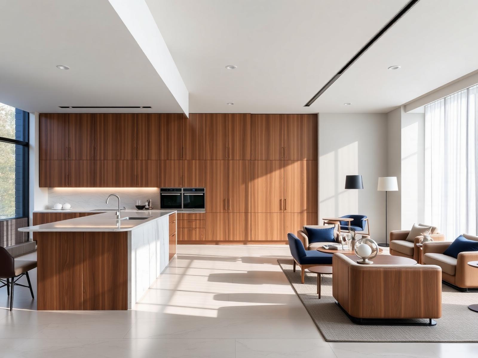 Showroom d'aménagement intérieur premium