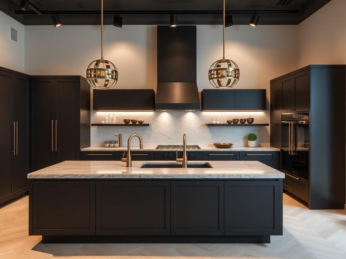 Cuisine premium — projet d'aménagement
